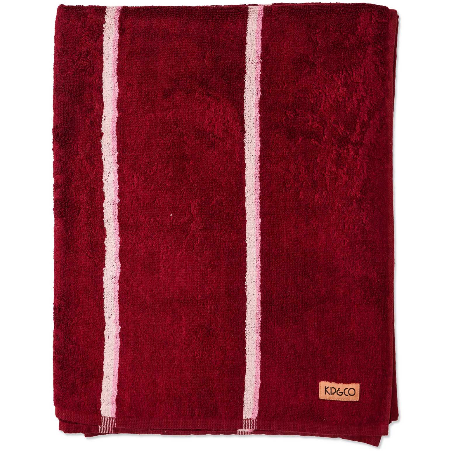 Kip&Co Ruby Rose Stripe Bamboo Terry Towel Range